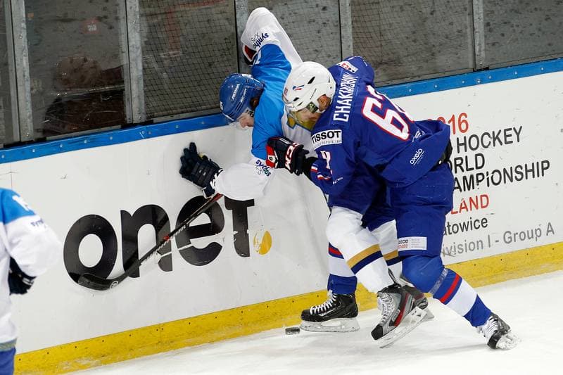 Ice Hockey. EIHC. Kazakhstan - France. 17.12.2015