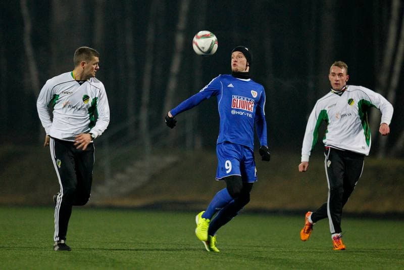 Football. Sparing. Piast Gliwice - Pniowek Pawlowice. 14.01.2016