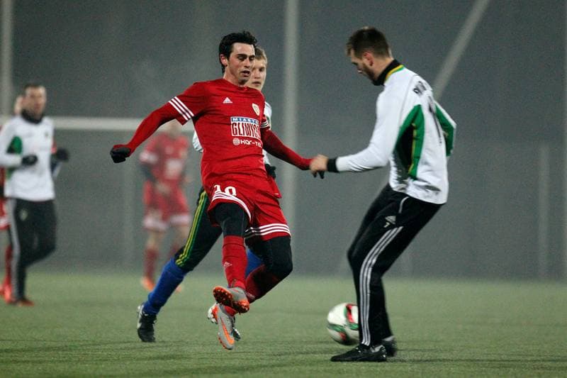 Football. Sparing. Piast Gliwice - Pniowek Pawlowice. 14.01.2016