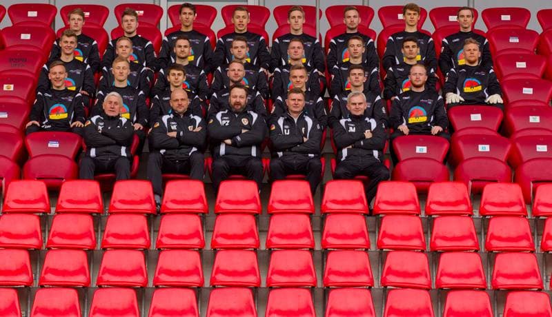 Football. Pilkarski Diament. Press Conference. 02.02.2016