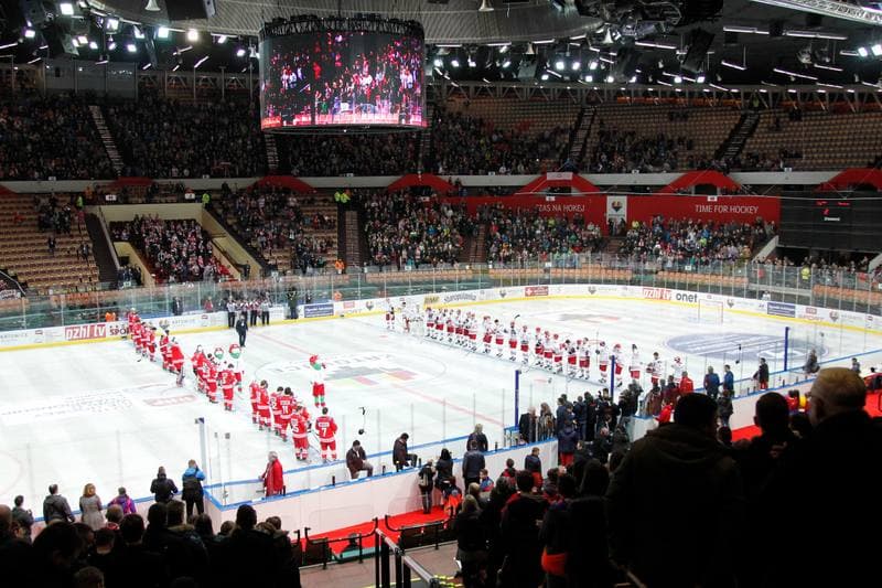 Ice Hockey. Friendly Match. Poland - Stars of PHL. 06.02.2016