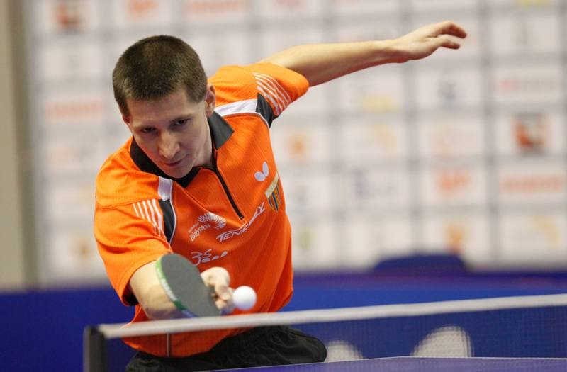 Table Tennis. Superliga. Polonia Bytom - PKS Kolping Frac Jaroslaw. 10.03.2016