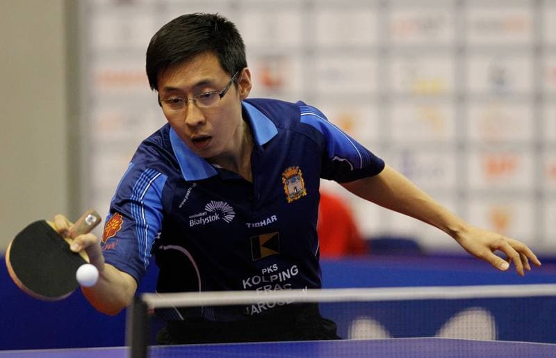 Table Tennis. Superliga. Polonia Bytom - PKS Kolping Frac Jaroslaw. 10.03.2016