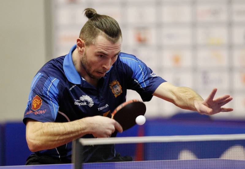 Table Tennis. Superliga. Polonia Bytom - PKS Kolping Frac Jaroslaw. 10.03.2016