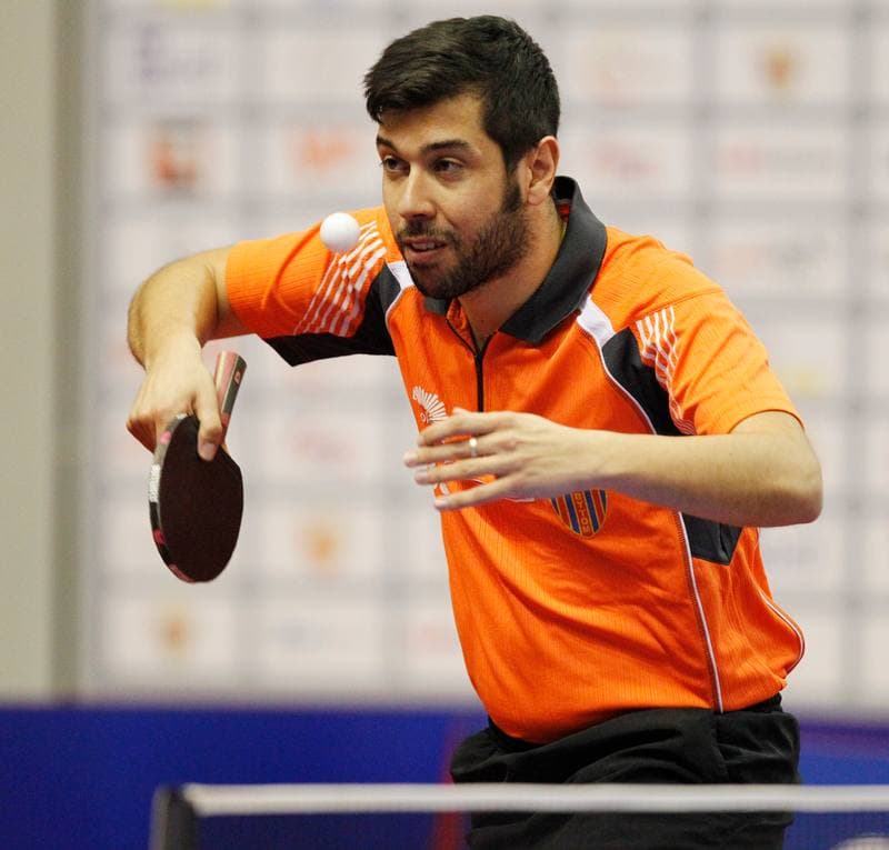 Table Tennis. Superliga. Polonia Bytom - PKS Kolping Frac Jaroslaw. 10.03.2016