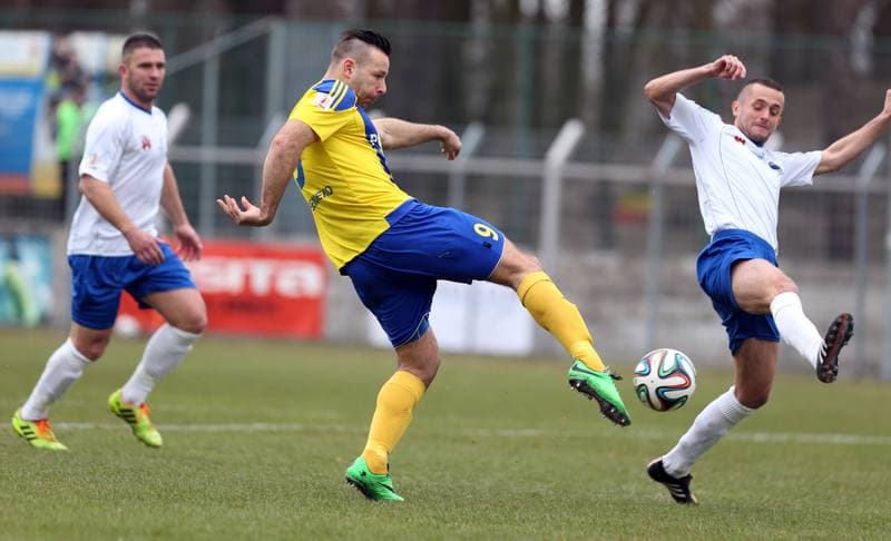 Football. I Liga. MKS Kluczbork - Arka Gdynia. 26.03.2016