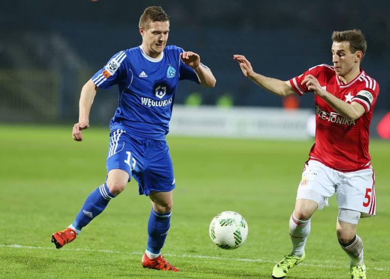 Football. Ekstraklasa. Ruch Chorzow - Wisla Krakow. 03.04.2016