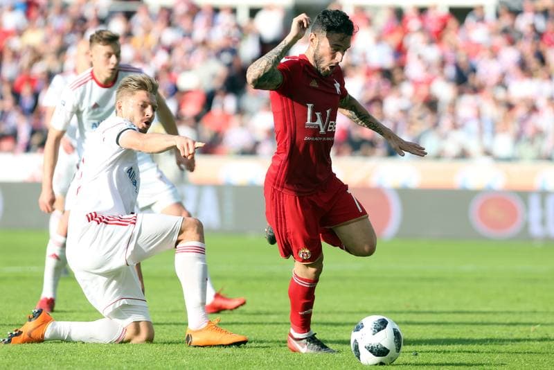 Football. Lotto Ekstraklasa. Gornik Zabrze - Wisla Krakow. 20.05.2018