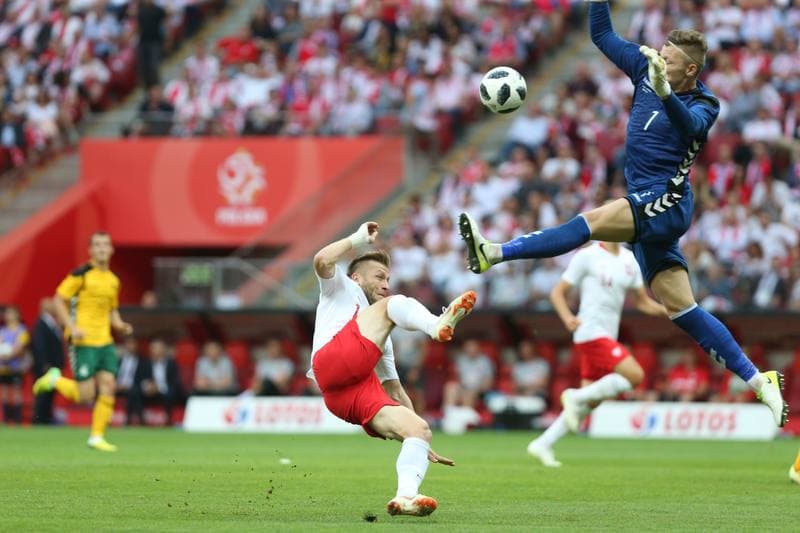 Football. International Friendly. Poland - Lithuania. 12.06.2018