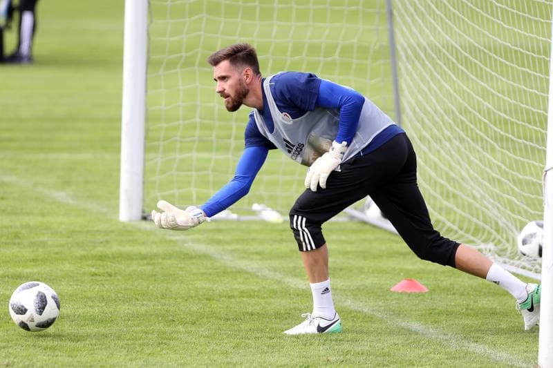 Football. Piast Gliwice. Training. 14.06.2018