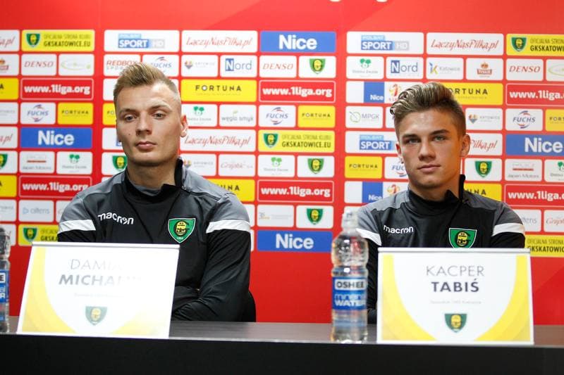 Football. GKS Katowice. Press Conference. 21.06.2018