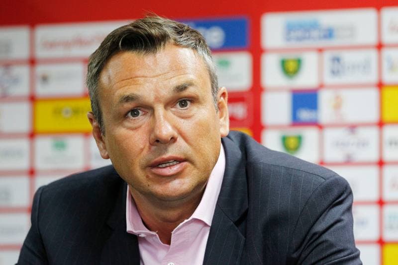 Football. GKS Katowice. Press Conference. 21.06.2018