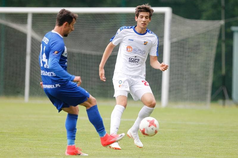 Football. Sparing. Odra Opole - Puszcza Niepolomice. 23.06.2018