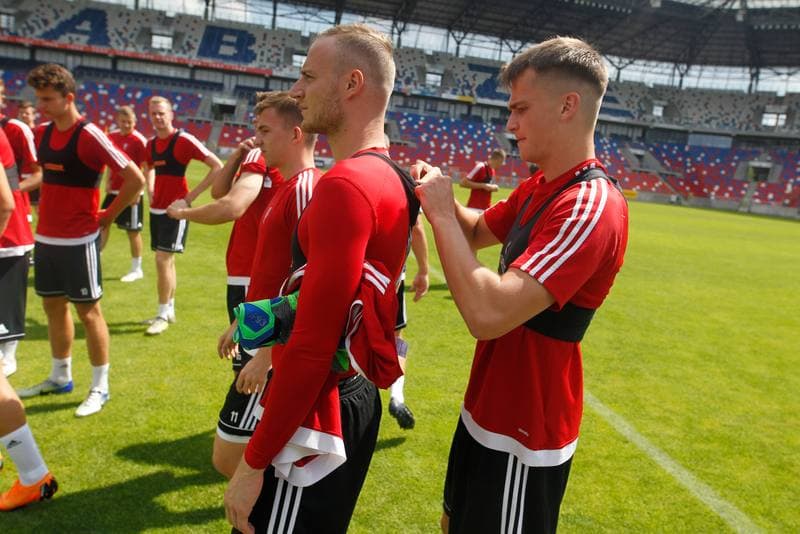 Football. Gornik Zabrze. Training. 25.07.2018