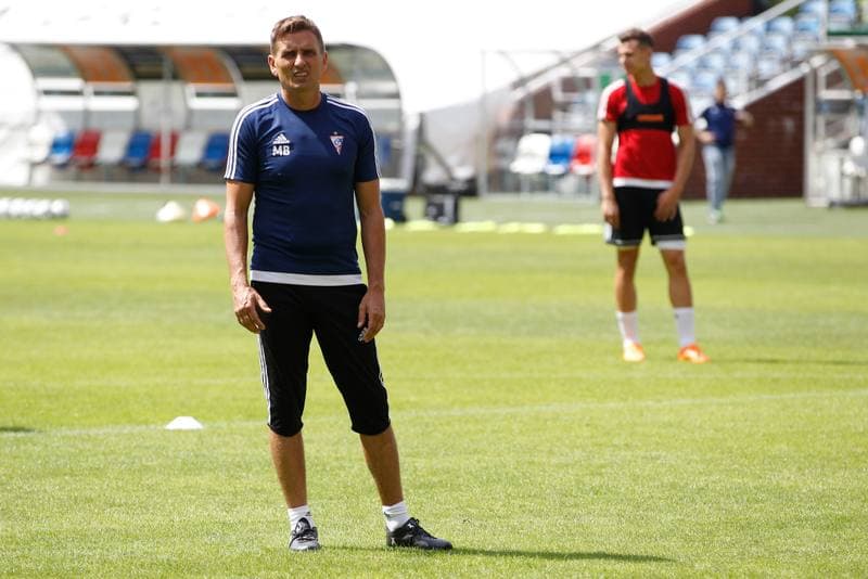 Football. Gornik Zabrze. Training. 25.07.2018