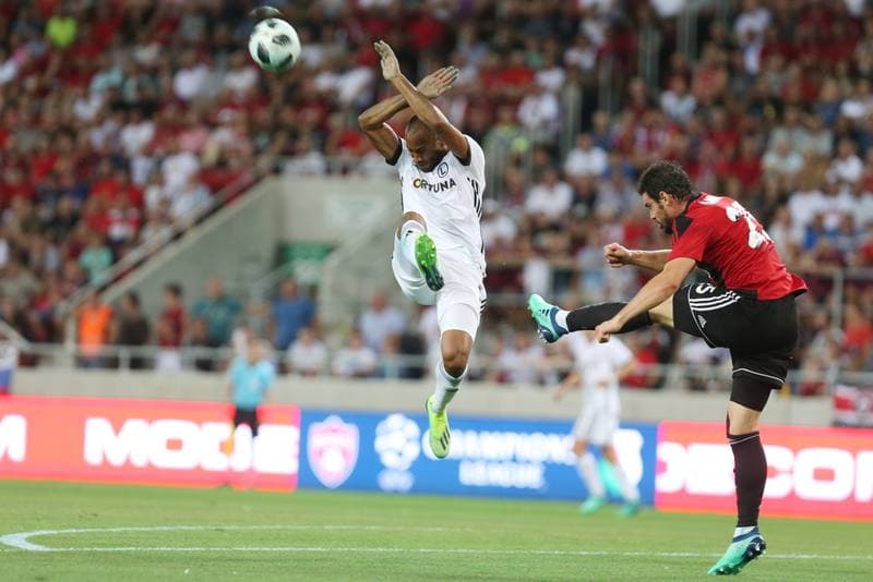 Football. UEFA Champions League. Spartak Trnava - Legia Warsaw. 31.07.2018