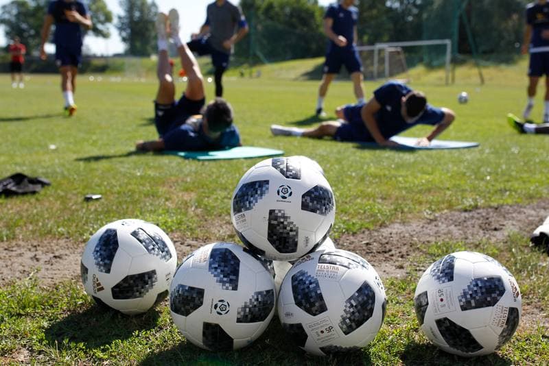 Football. Piast Gliwice. Training. 07.08.2018
