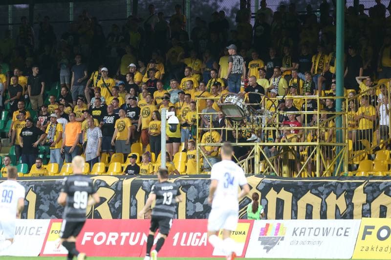 Football. Fortuna I Liga. GKS Katowice - Wigry Suwalki. 18.08.2018