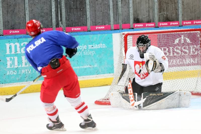 Ice Hockey. Poland national team. Training. 20.08.2018