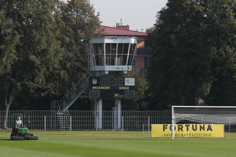 Football. Rakow Czestochowa. Press Conference. 27.08.2018