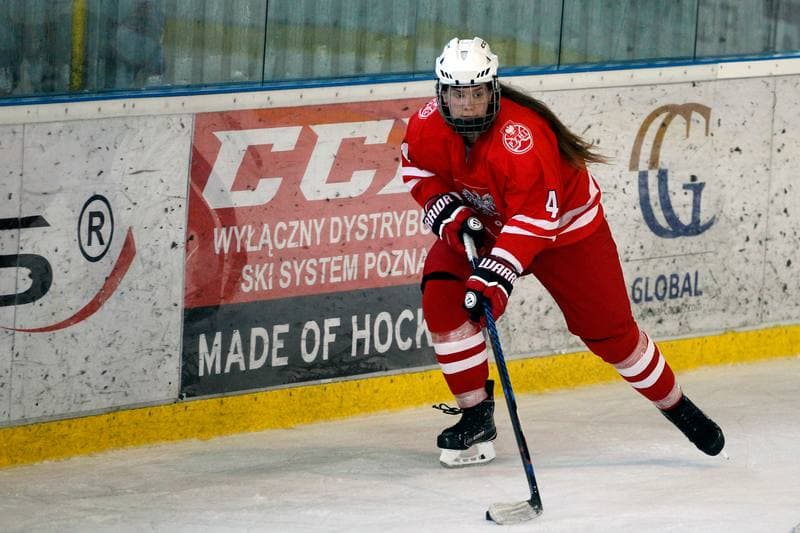 Ice Hockey. Slaska Liga Mlodzikow. Polonia Bytom - Reprezentacja Polski Kobiet. 06.09.2018
