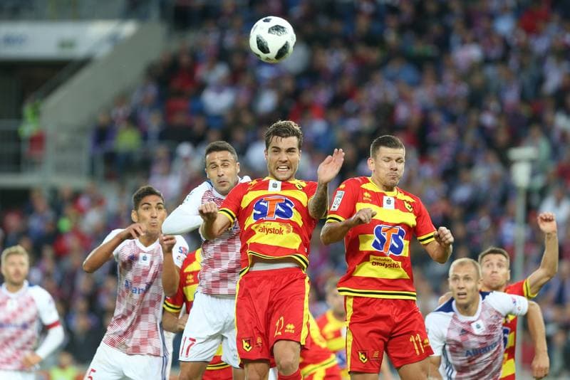 Football. Lotto Ekstraklasa. Gornik Zabrze - Jagiellonia Bialystok. 23.09.2018
