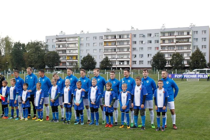 Football. Polish Cup. Slask Swietochlowice - Arka Gdynia. 25.09.2018
