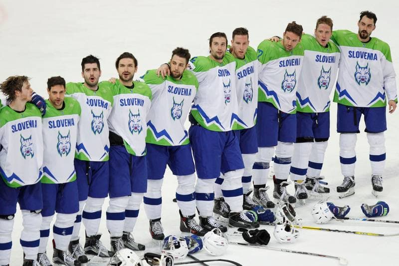Ice Hockey. World Championship Division 1A. Austria - Slovenia. 29.04.2016