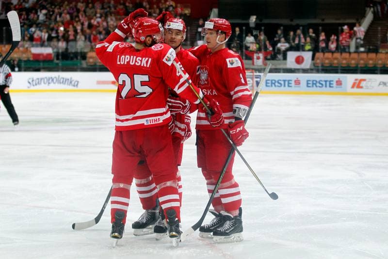 Ice Hockey. World Championship Division 1A. Poland - Japan. 29.04.2016