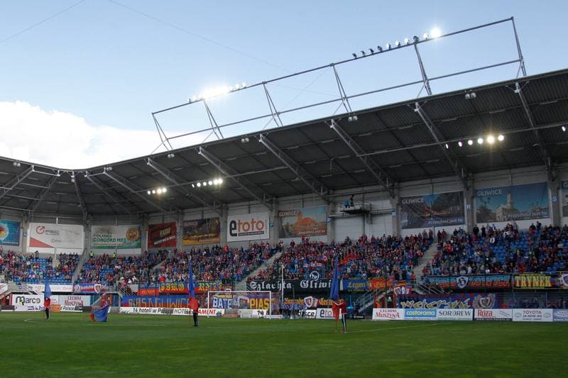 Football. Ekstraklasa. Piast Gliwice - Zaglebie Lubin. 15.05.2016