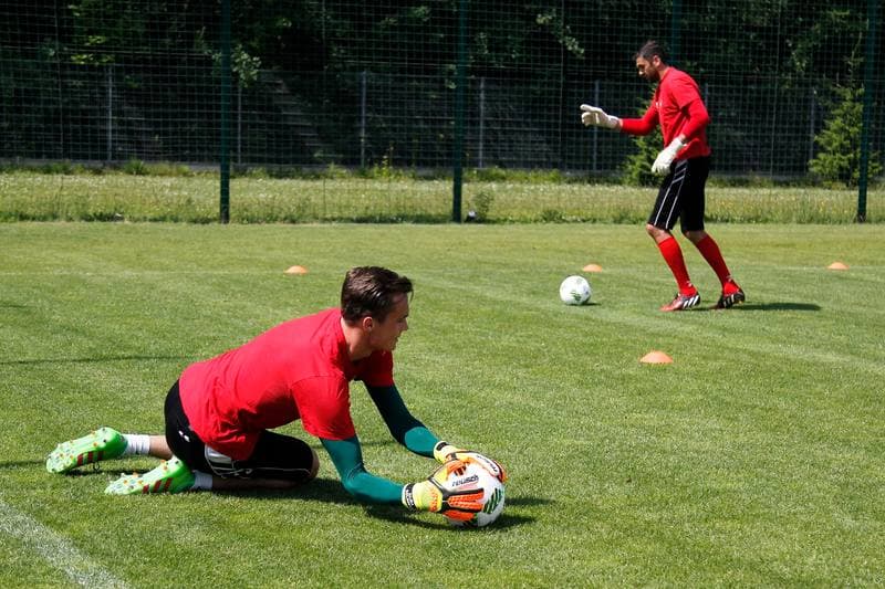 Football. Zaglebie Sosnowiec. Training. 22.06.2016