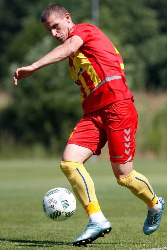 Football. Sparing. Korona Kielce - Zaglebie Sosnowiec. 02.07.2016