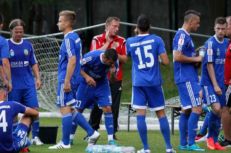 Football. Sparing. AFE Espana - Miedz Legnica. 02.07.2016