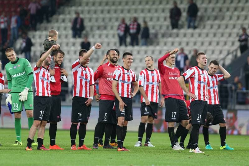 Football. Lotto Ekstraklasa. Cracovia Krakow - Piast Gliwice. 17.07.2016