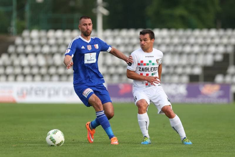 Football. I Liga. Zaglebie Sosnowiec - Pogon Siedlce. 06.08.2016