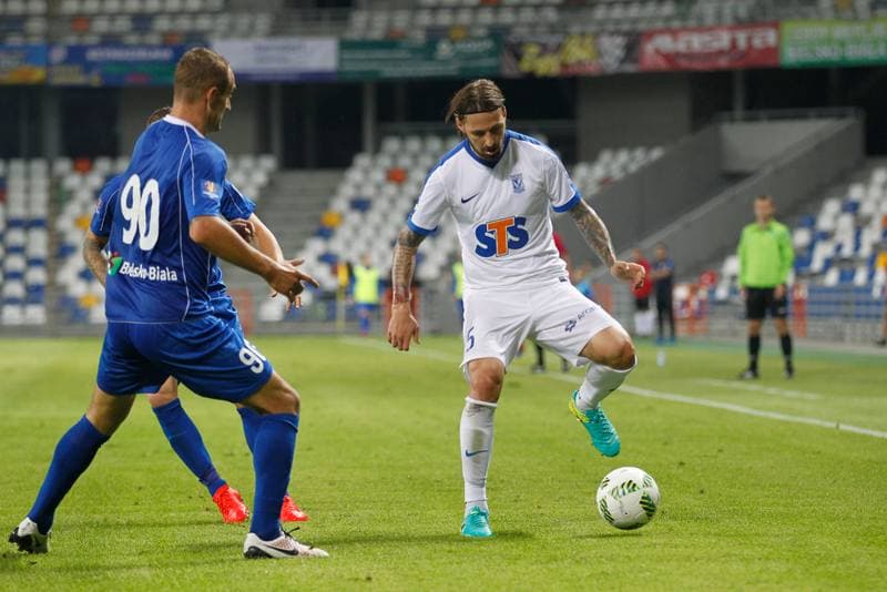 Football. Polish Cup. Podbeskidzie Bielsko-Biala - Lech Poznan. 09.08.2016