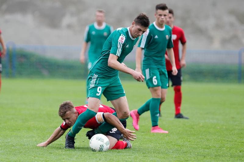 Football. Centralna Liga Juniorow. Piast Gliwice - Slask Wroclaw. 17.09.2016