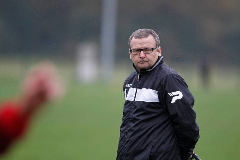Football. Zaglebie Sosnowiec. Training. 03.10.2016