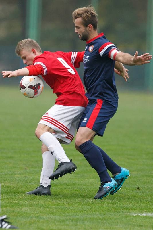 Football. Centralna Liga Juniorow. Gwarek Zabrze - FC Academy Wroclaw. 22.10.2016