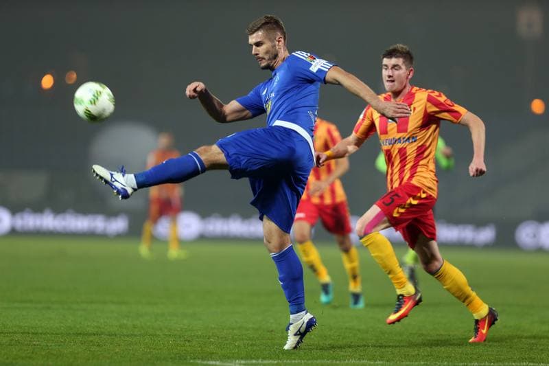 Football. Lotto Ekstraklasa. Ruch Chorzow - Korona Kielce. 24.10.2016