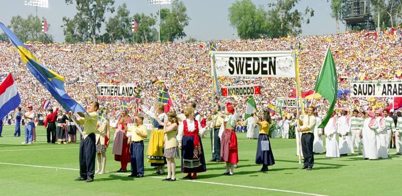 Football. FIFA World Cup 1994. Colombia - Romania. 18.06.1994
