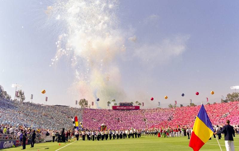 Football. FIFA World Cup 1994. Colombia - Romania. 18.06.1994
