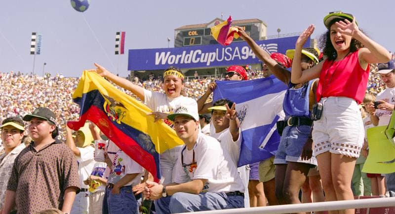 Football. FIFA World Cup 1994. Colombia - Romania. 18.06.1994