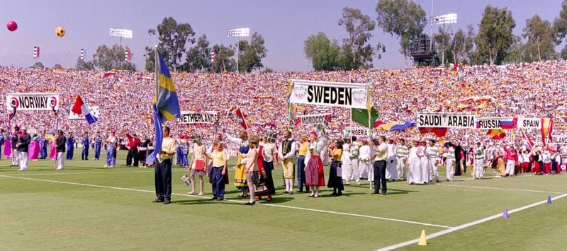 Football. FIFA World Cup 1994. Colombia - Romania. 18.06.1994