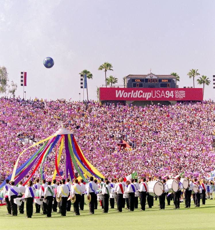 Football. FIFA World Cup 1994. Colombia - Romania. 18.06.1994