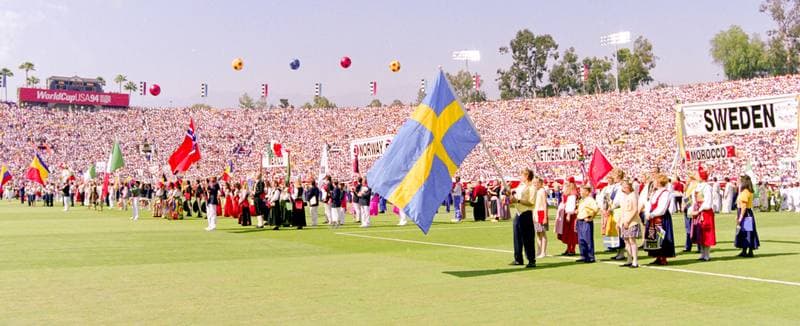 Football. FIFA World Cup 1994. Colombia - Romania. 18.06.1994
