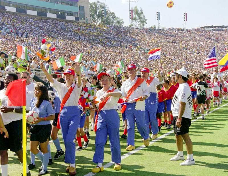 Football. FIFA World Cup 1994. Colombia - Romania. 18.06.1994