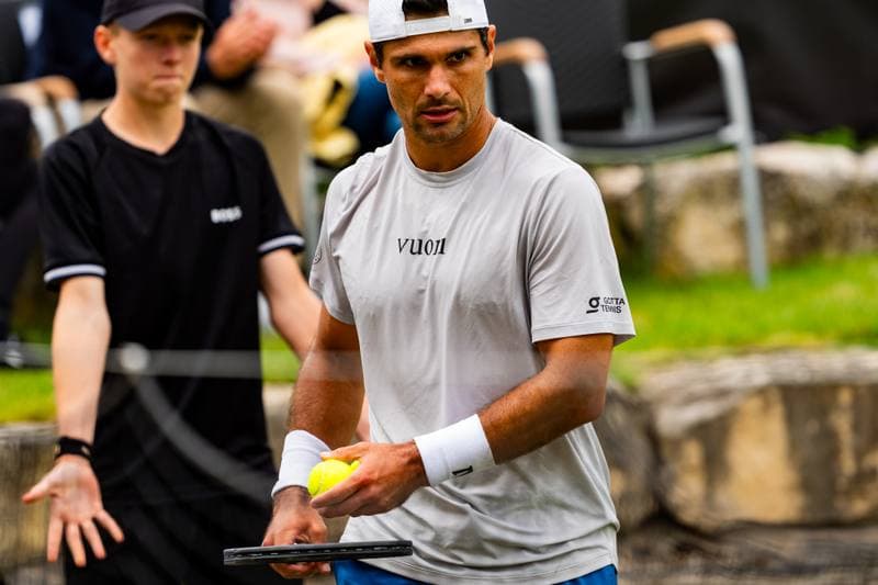 Tennis. BOSS OPEN. Yannik Hanfmann - Aleksandar Kovacevic. 09.06.2026