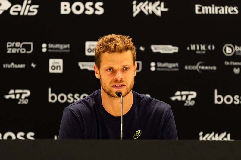 Tennis. BOSS OPEN. Yannik Hanfmann - Aleksandar Kovacevic. 09.06.2026