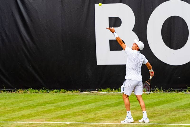 Tennis. BOSS OPEN. Yannik Hanfmann - Aleksandar Kovacevic. 09.06.2026